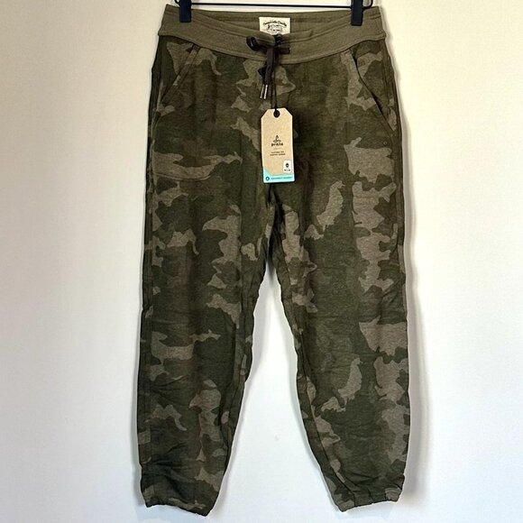NWT Prana Cozy Up Ankle Jogger Sweatpant in Sage Camo - Size Small - Picture 2 of 14
